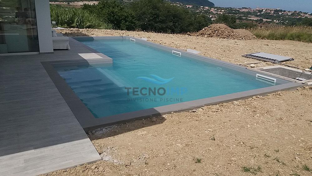 Rivestimento pvc piscina - cliente Idratec