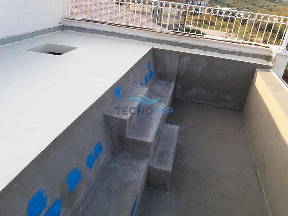 Piscina in ristrutturazione - cliente Ciampini srl